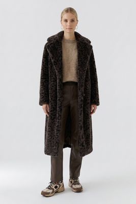 OUI 98937 Faux Fur Coat