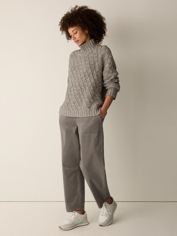 Eileen Fisher Textured Turtleneck Sweater F6VQCW6297