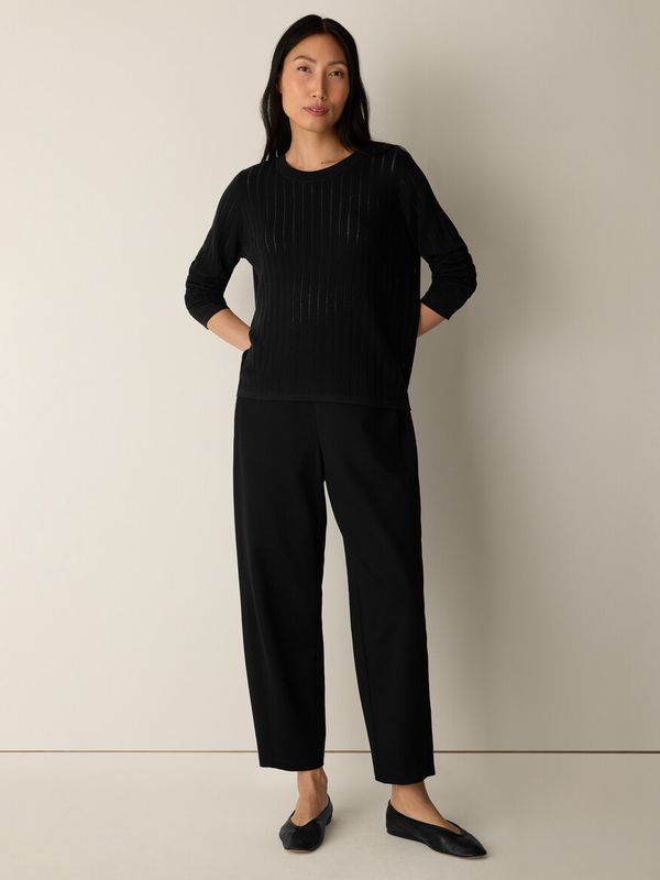 Eileen Fisher Ponte Pant F6TJXP4366 Black