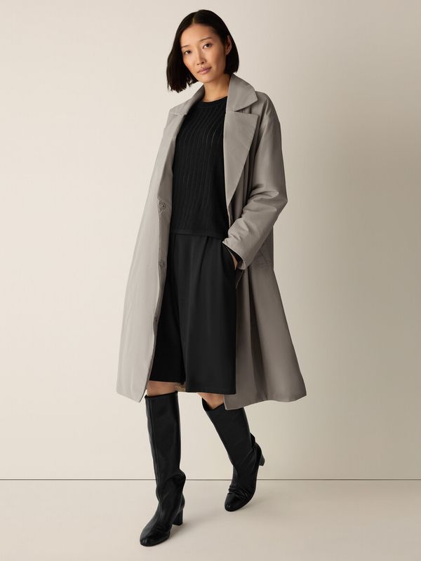 Eileen Fisher Padded Coat Twine F6AKRC2186