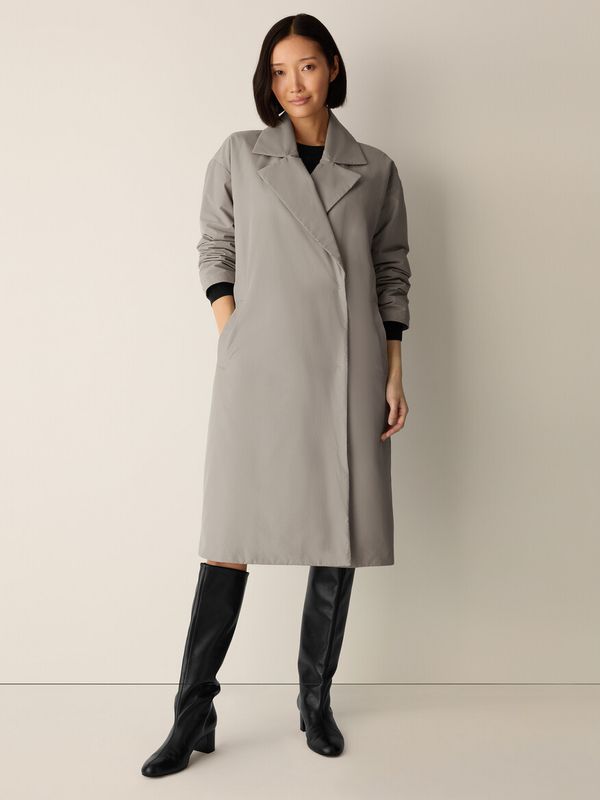 Eileen Fisher Padded Coat Twine F6AKRC2186