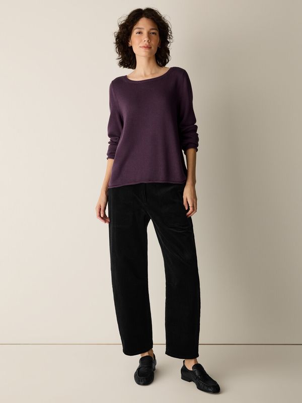 Eileen Fisher Pullover Sweater Purple F6BSRW6185