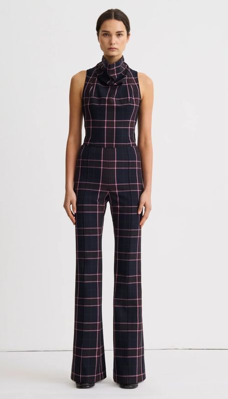 Smythe Pintuck Flare Pant 26114