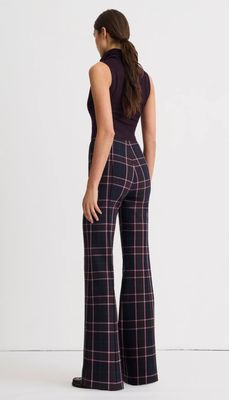 Smythe Pintuck Flare Pant 26114