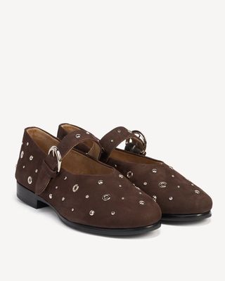 Poppy Barley BLVD Mary Jane Studded