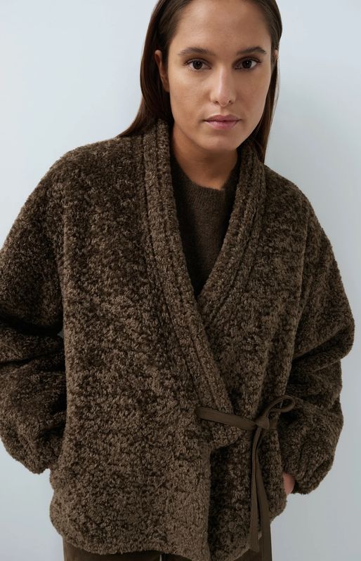 YaYa Teddy Kimono Jacket 02001087