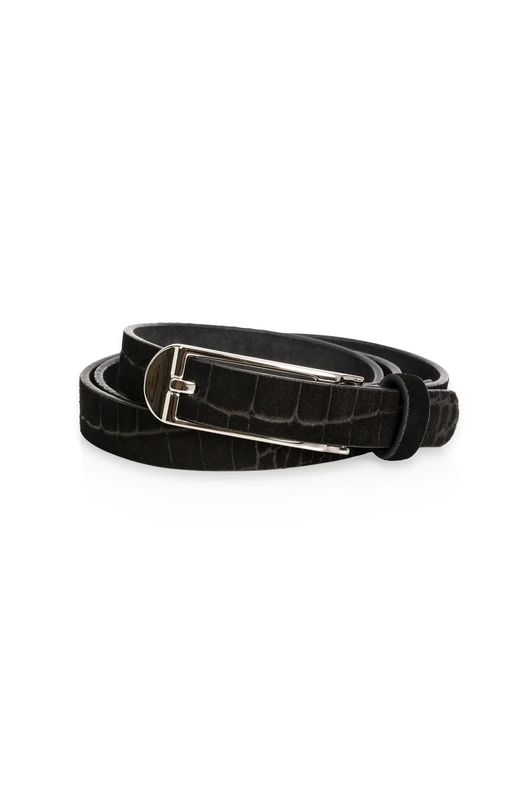 YaYa Suede Croco Belt 03403065