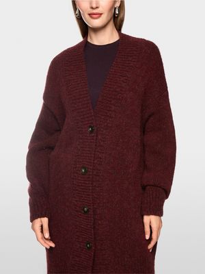 Marc Cain Knit Cardigan BC11.15 M07 - Wine