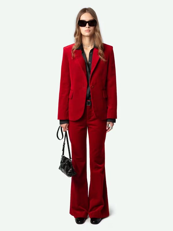Zadig Voltaire Vavy Velvet Blazer