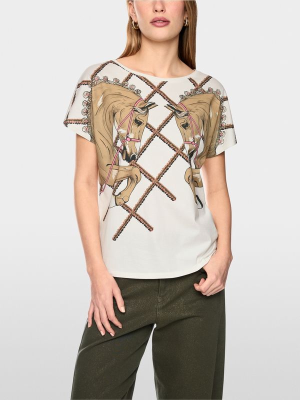Marc Cain Horse Graphic Tee BC48.56 J09