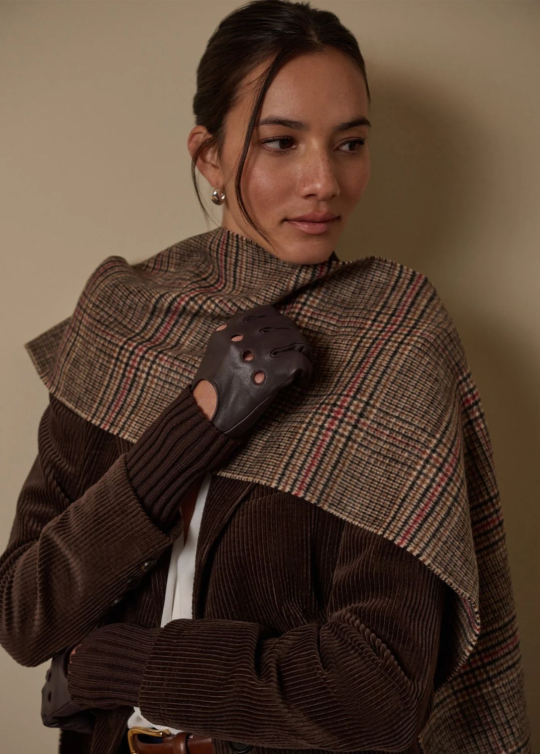 Favorite Daughter Driving Gloves Ganache