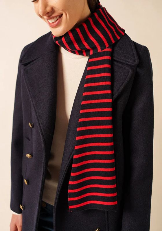 Saint James 2945 Duguay Stripe Scarf