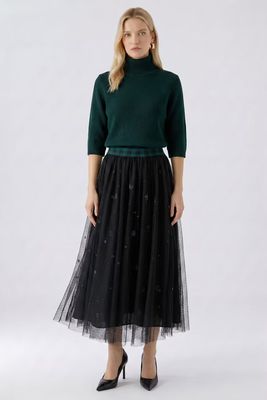 OUI Sparkle Skirt 99957