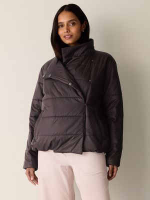 Eileen Fisher Collar Puff Jacket F6GGRC2817