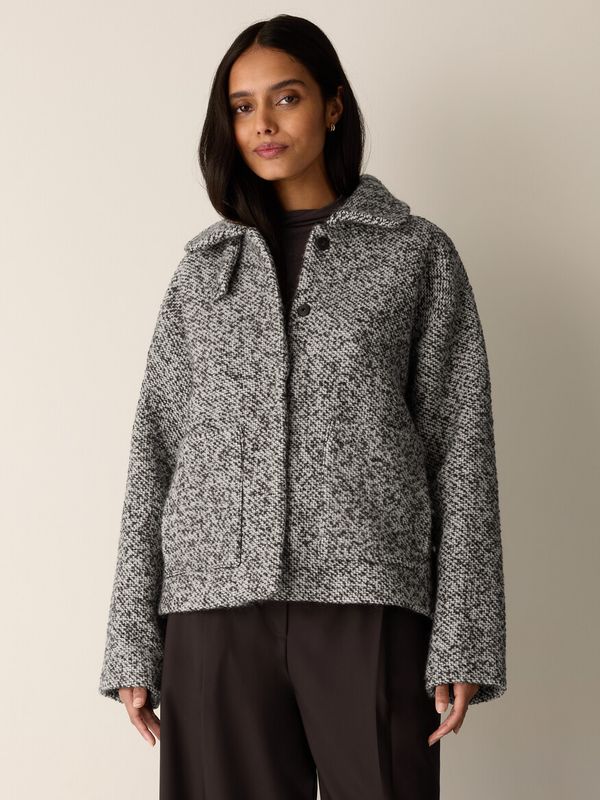 Eileen Fisher Tweed Jacket F6AQOC2197
