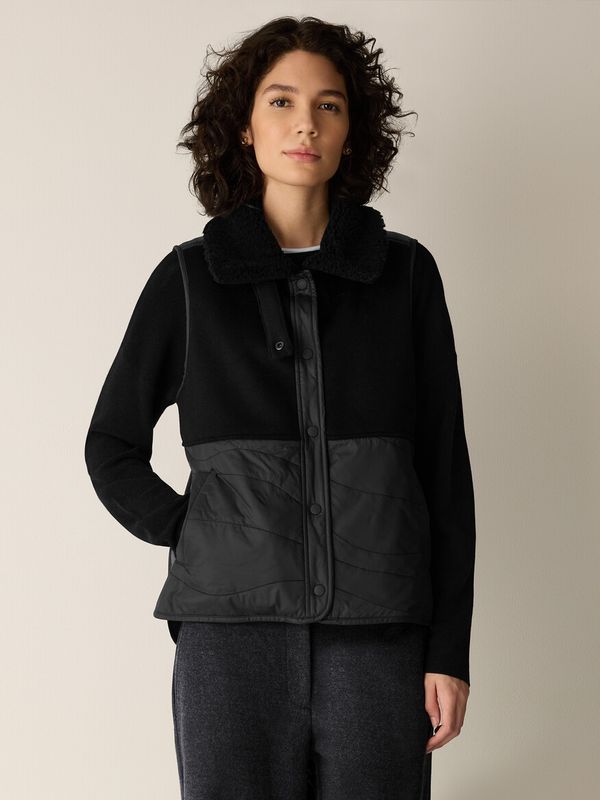Eileen Fisher Hooded Vest F6GGRV1380