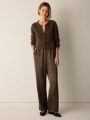 Eileen Fisher Button Cardi F6VOOK4809