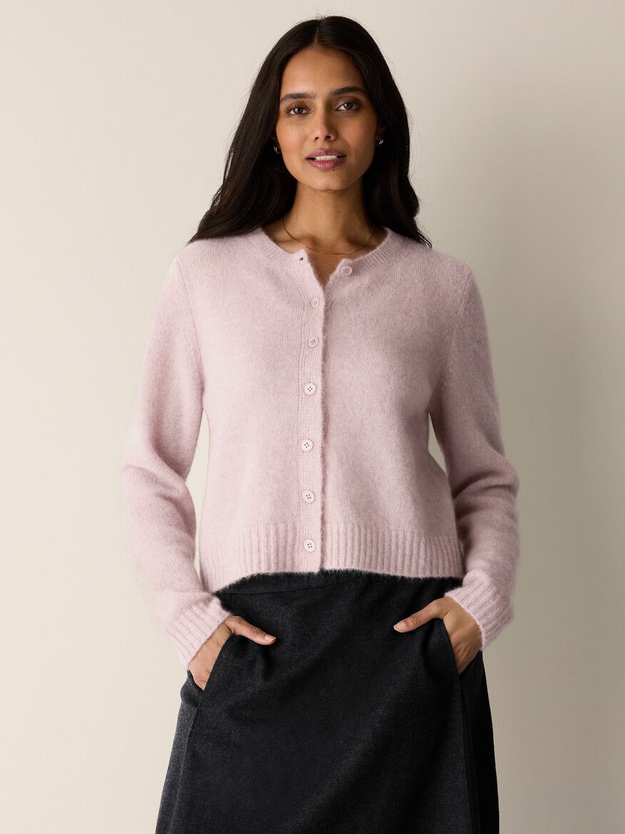 Eileen Fisher Button Cardi F6VOOK4809