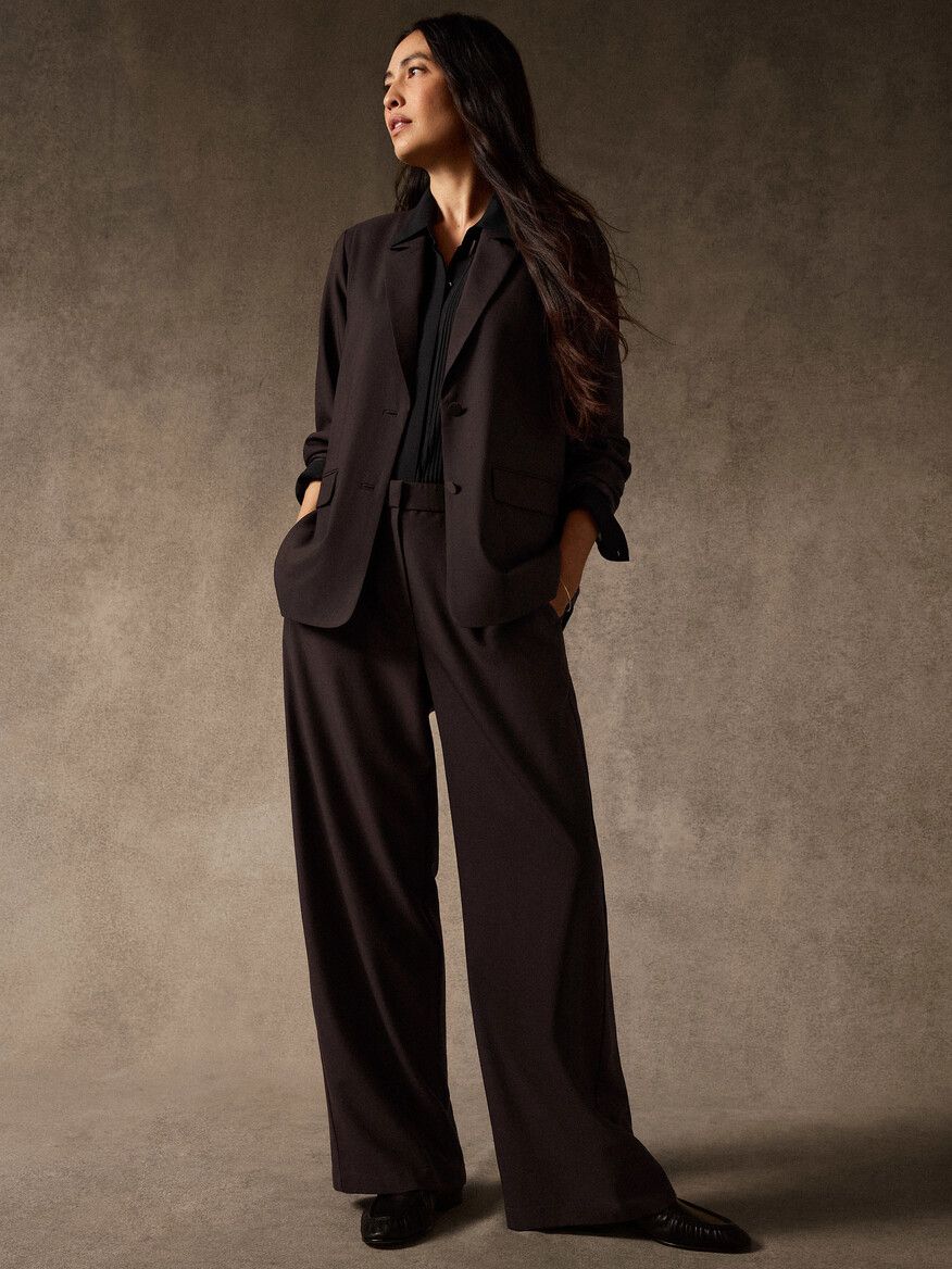 Eileen Fisher Wool Pant F6TVWP4885