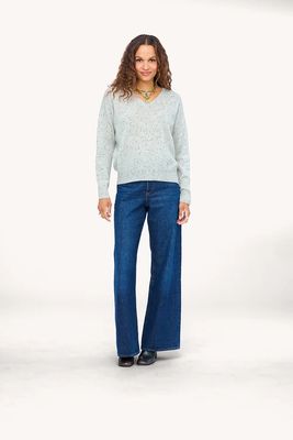 Kerri Rosenthal Cashmere Patch Sweater 3521
