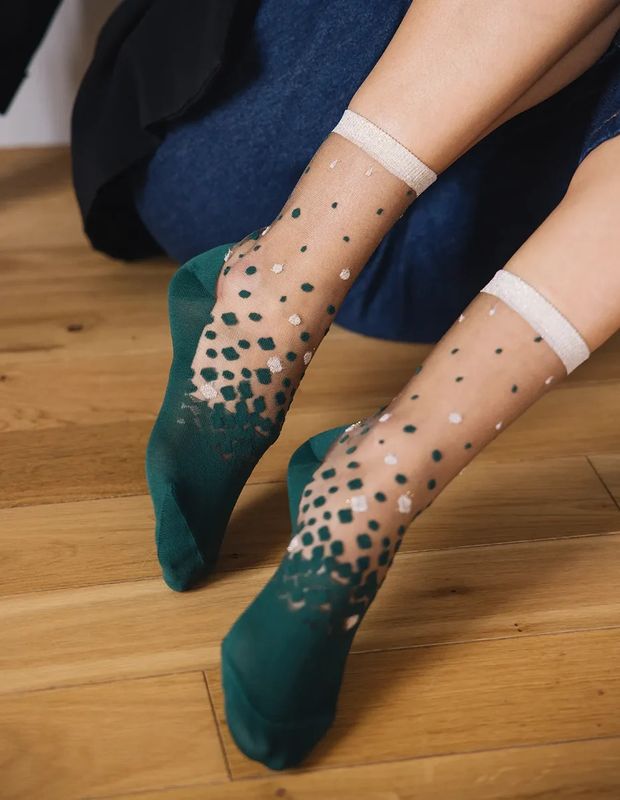 Eustache Nakameguro Polka Dot Socks