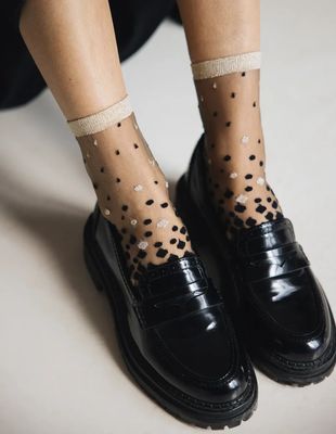 Eustache Nakameguro Polka Dot Socks