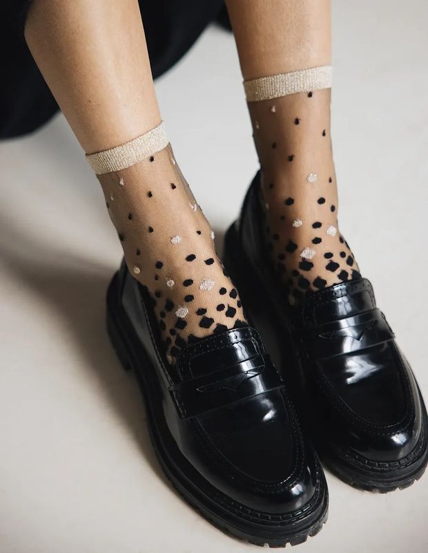 Eustache Nakameguro Polka Dot Socks