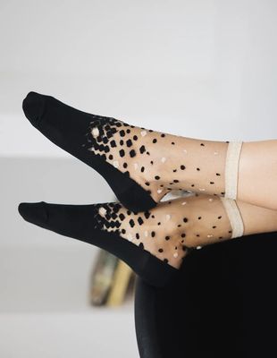 Eustache Nakameguro Polka Dot Socks