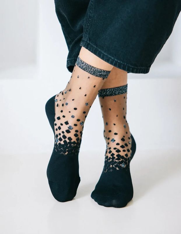 Eustache Nakameguro Polka Dot Socks