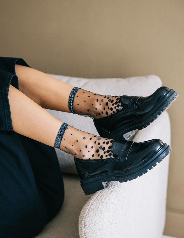 Eustache Nakameguro Polka Dot Socks