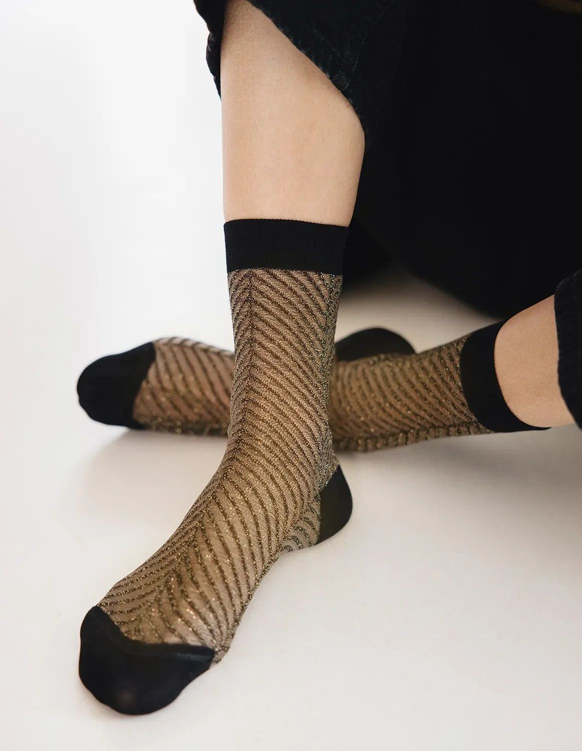 Eustache Sapin Dore Socks