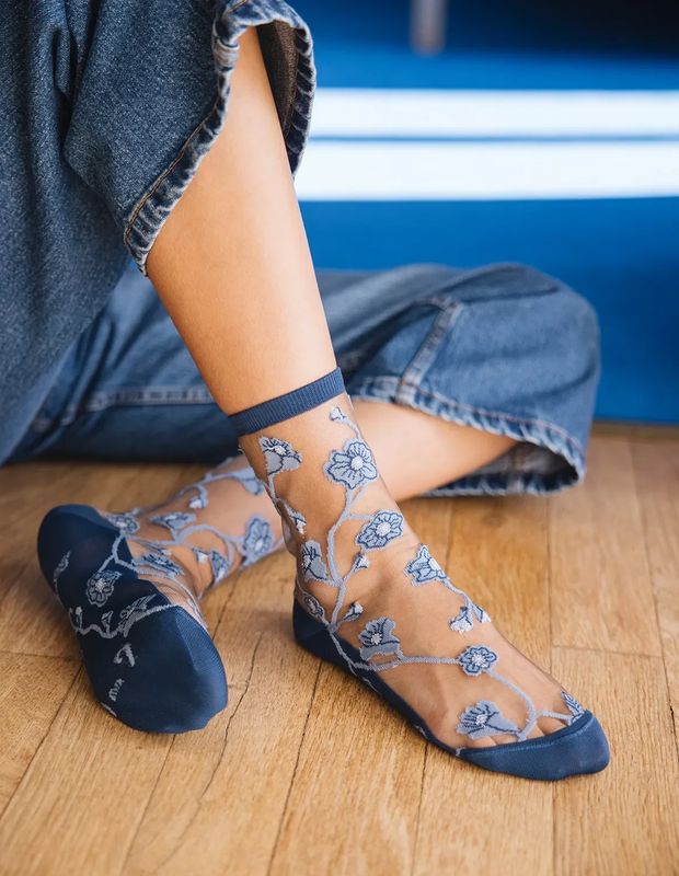 Eustache Blomst Flower Socks
