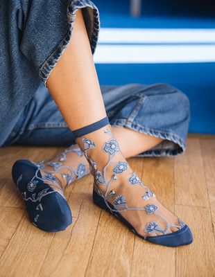 Eustache Blomst Flower Socks