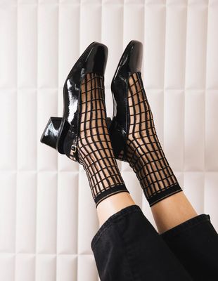 Eustache Blox Grid Socks