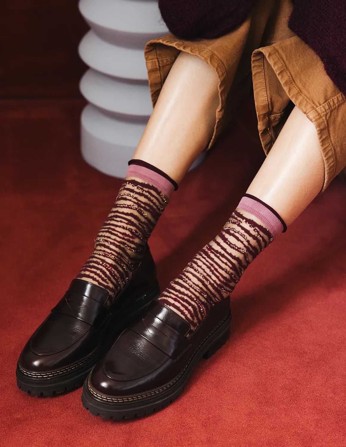 Eustache Oresund Stripe Socks