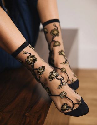 Eustache Blomst Flower Socks