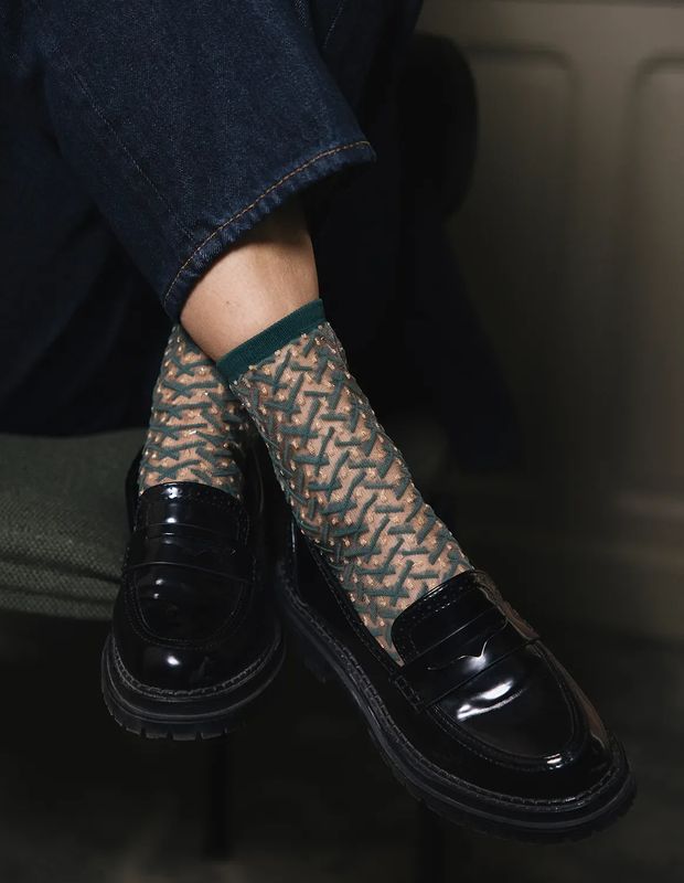 Eustache Kaktus Emeraude Socks