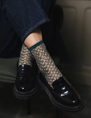 Eustache Kaktus Emeraude Socks