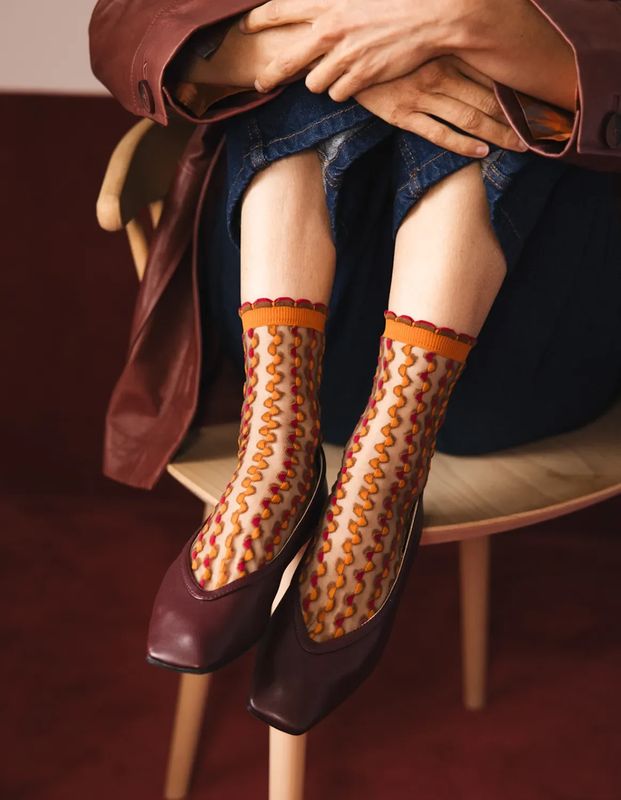 Eustache Cirkelbroen Ambre Socks