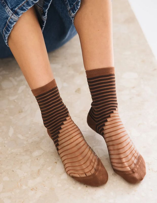 Eustache Shibuya Stripe Socks