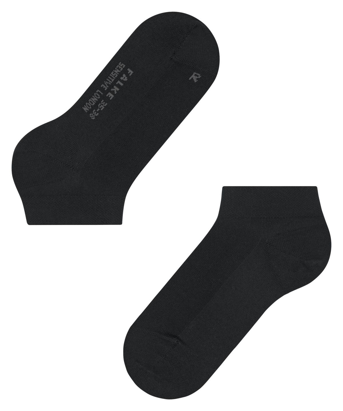 Falke London Ankle Socks - Black