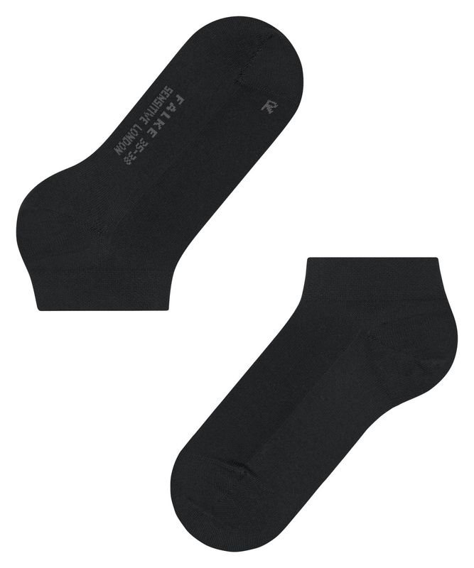 Falke London Ankle Socks - Black
