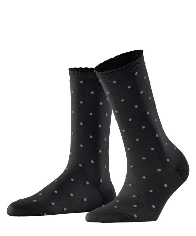 Falke Spike Dot Socks - Black