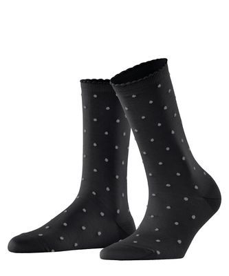 Falke Spike Dot Socks - Black