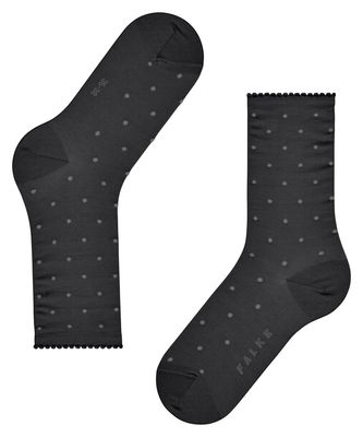 Falke Spike Dot Socks - Black