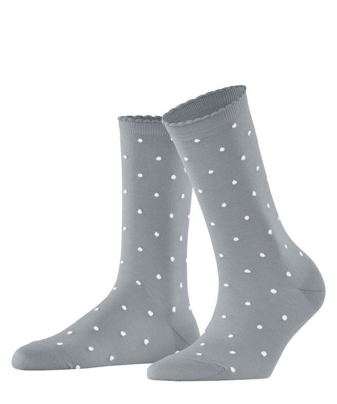 Falke Spike Dot Socks - Silver