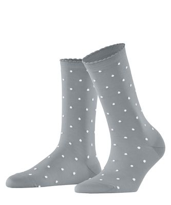 Falke Spike Dot Socks - Silver