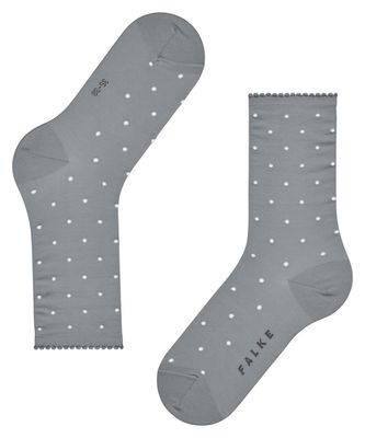 Falke Spike Dot Socks - Silver