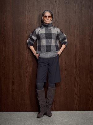 Mos Mosh Maija Check Knit 182950