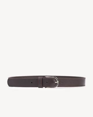 Poppy Barley Accent Belt Cocoa Plum/Silver